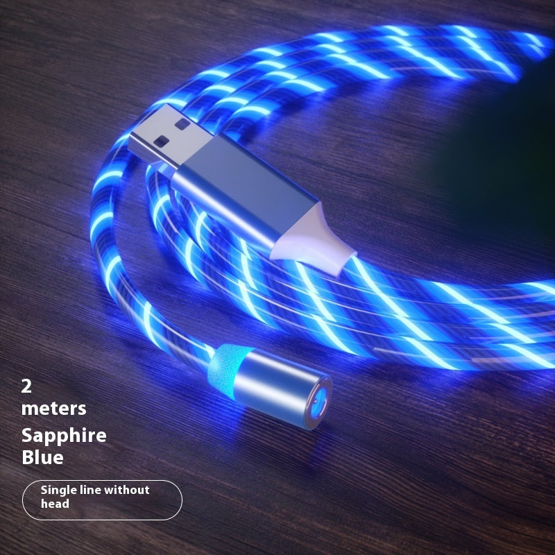 Magnetic Charging Cable Streamer Fast Charging Cable Lighting Micro USB Cable LED Magnet Charger Type-C Cable Magnetic Charging Cable Streamer Fast Charging Cable Lighting Micro USB Cable LED Magnet Charger Type-C Cable